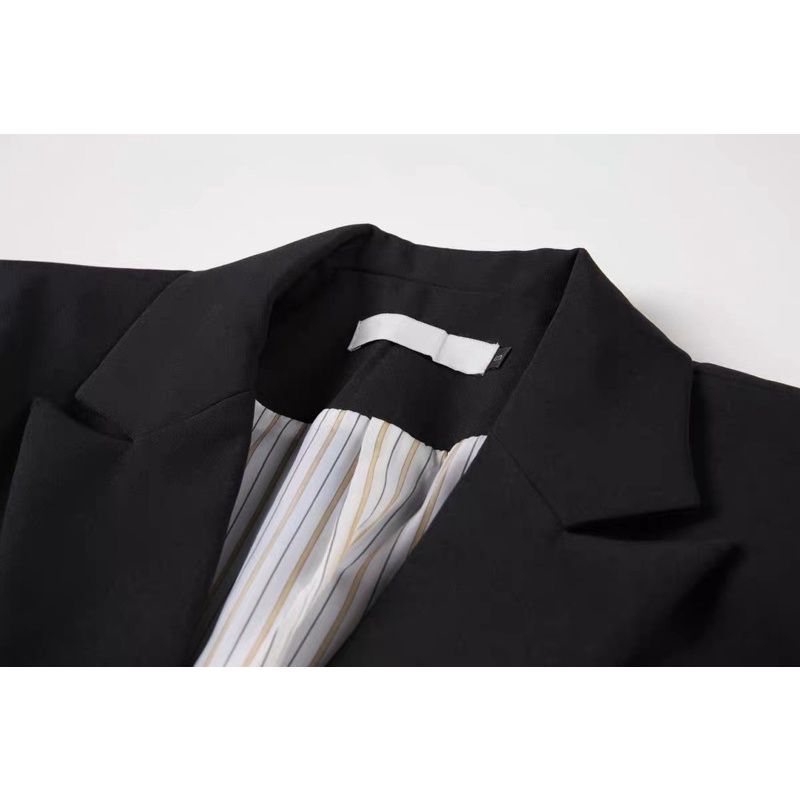 Áo Khoác Blazer Croptop 1 nút