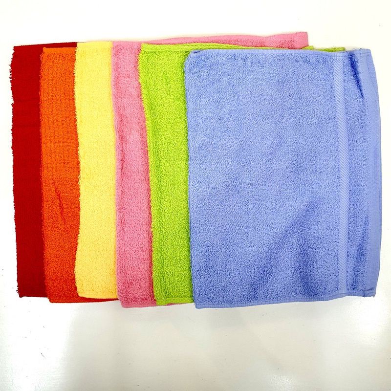 KHĂN MẶT TRƠN SIỆU RẺ 30×50. CHẤT LIỆU COTTON KHÔNG XÙ KHÔNG PHAI