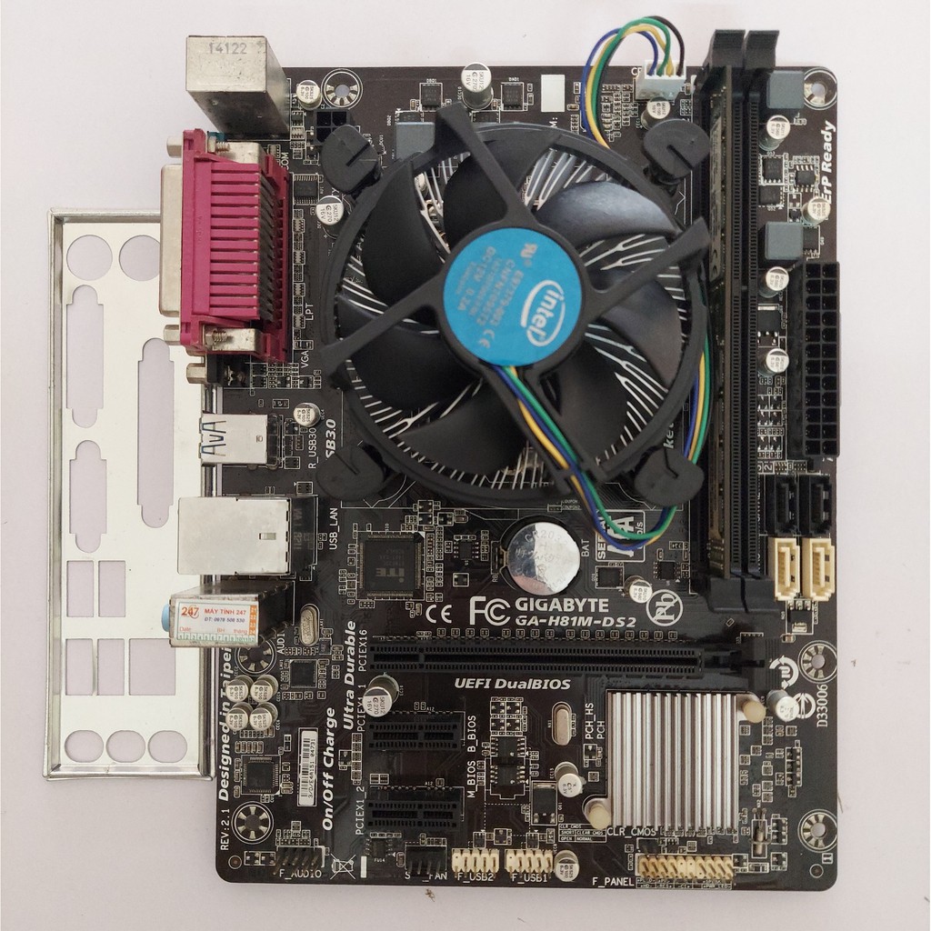 [COMBO] Main H81 + Chip Xeon E3 1220 V3 + Ram 4GB Tặng Fan CPU | WebRaoVat - webraovat.net.vn