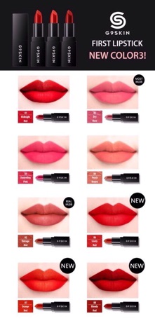Son thỏi siêu lì G9SKIN FIRST LIPSTICK