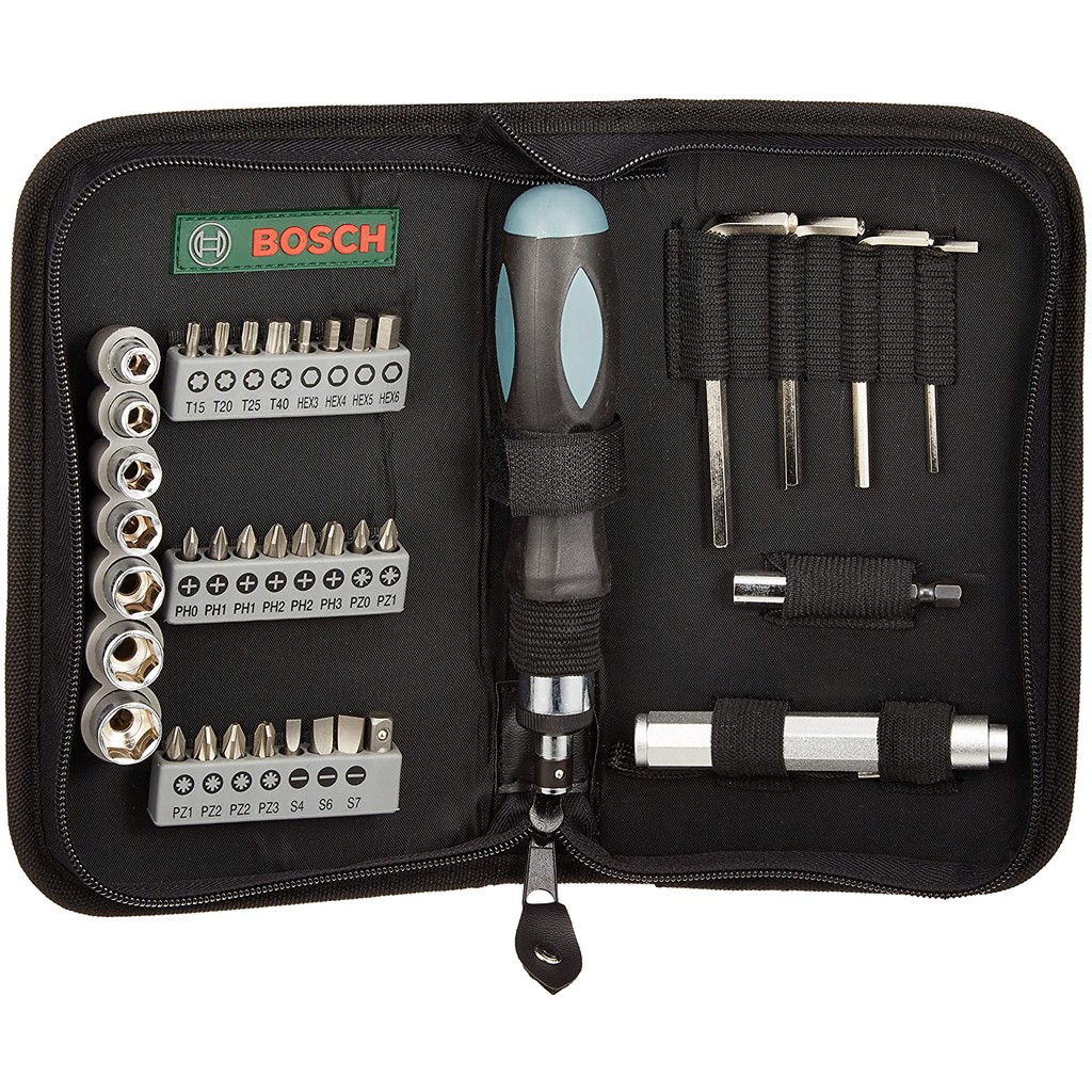 Bosch Bộ 38 Tua Vít Sửa Chữa 2607019506