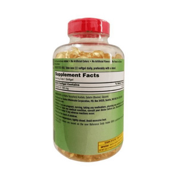 Vitamin E 180mg Kirkland 500 Viên – Mỹ 05/24 | BigBuy360 - bigbuy360.vn