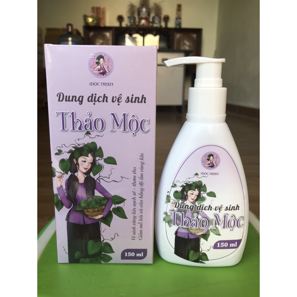 Mộc Nhan Natural, Handmade Dung Dịch Vệ Sinh Phụ Nữ, Tiemxuongrong , Mộc Nhan 150ml - 100% Thiên Nhiên