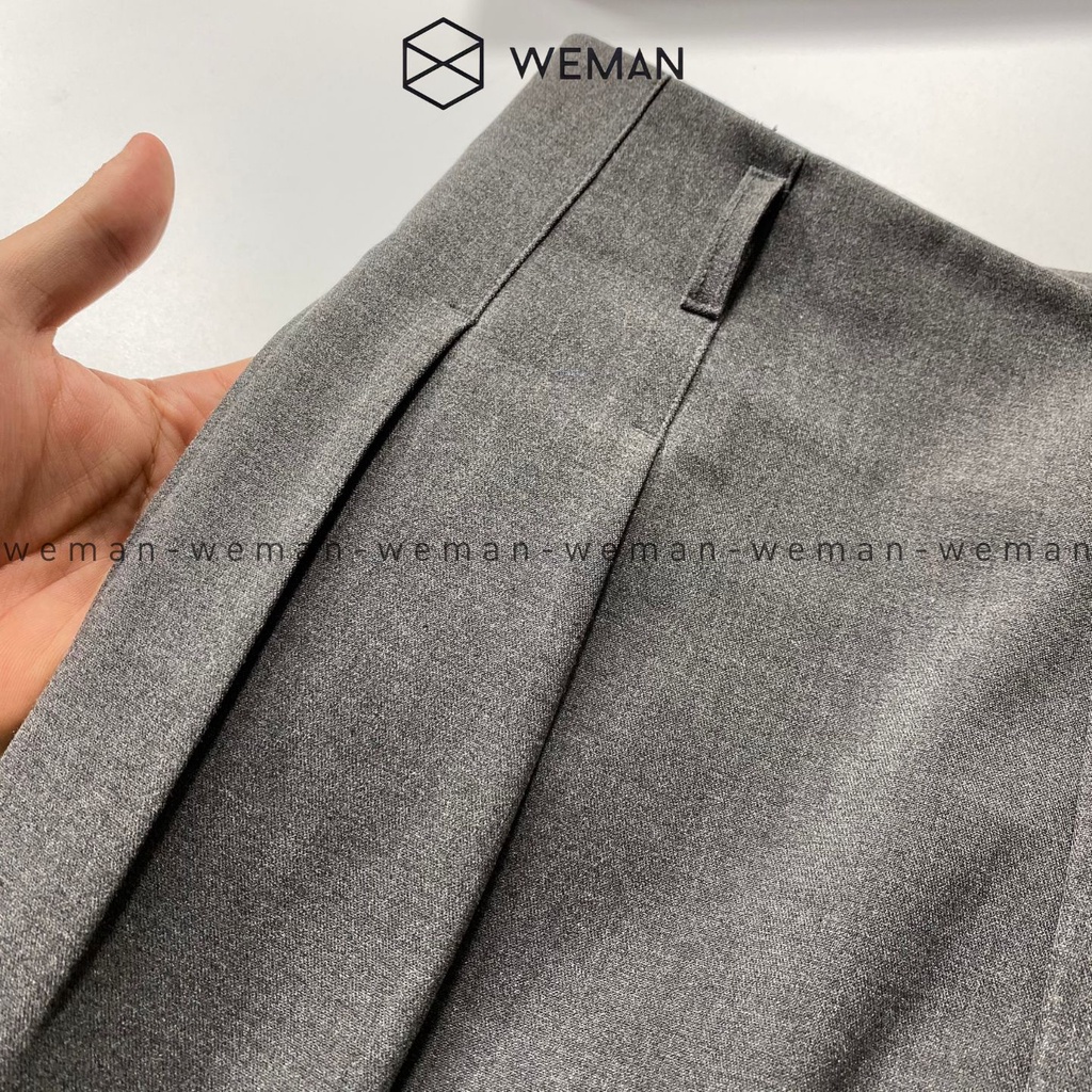 Quần Âu Nam, Quần Âu Nam Cạp Cao Hollywood, Thiết Kế Tinh Tế, Chất Liệu Cao Cấp Dáng Slim Fit WEMAN-WMQ2103