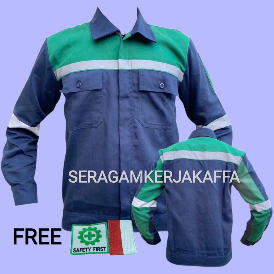Đồng Phục Công Sở Dài Tay Kết Hợp Áo Sơ Mi Màu Xanh Lá Cây