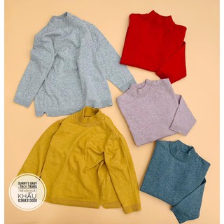 Áo len zara cổ lọ thấp nhiều màu cho bé trai\gái