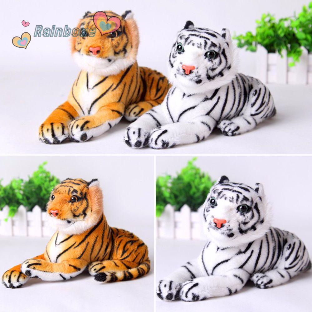 Đồ chơi nhồi bông hình con hổ mềm mại kích thước 25cm trang trí nhà cửa