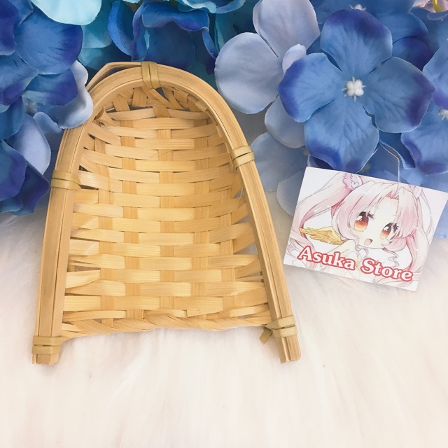 Rổ Đựng Trà Hoa Mini _ Dụng Cụ Son Cổ Trang_ Trang Trí _ Chụp Ảnh