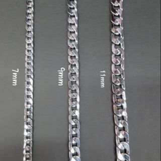 Dây chuyền nam trơn titan thời trang cá tính