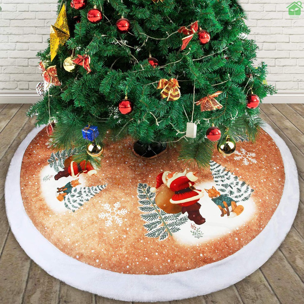 Thảm Lót Trang Trí Cây Thông Noel 38 Inch