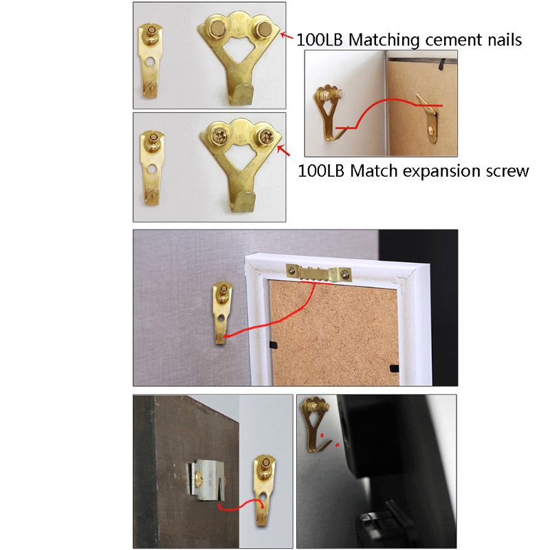 Set 130 Móc Treo Khung Ảnh Chuyên Dụng
