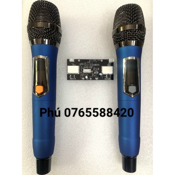 Micro Loa Kéo Sóng UHF cao cấp vỏ nhôm sơn nhám