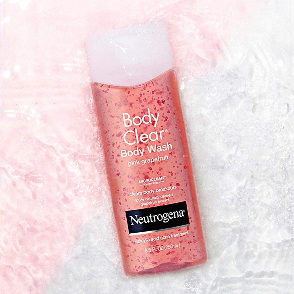 Sữa Tắm Neutrogena Clear Body Wash Pink Grapefruit (250ml)