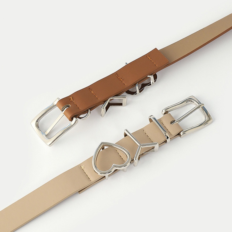Thắt Lưng Da PU Phối Dây Xích Có Thể Điều Chỉnh Phong Cách Hip Hop Thời Trang Mùa Hè Cho Nữ