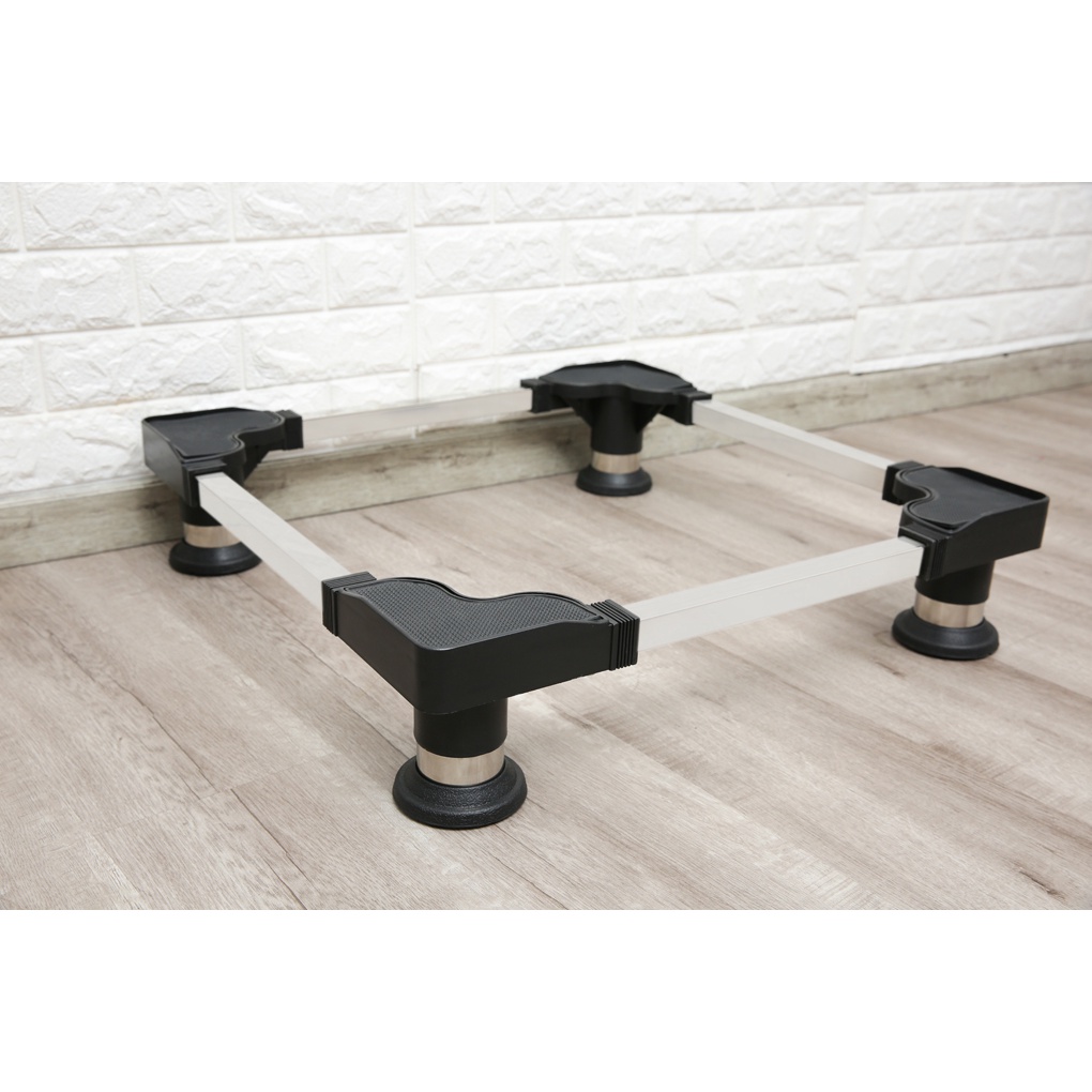 Kệ Máy Giặt - Chân Kê Tủ Lạnh Máy Giặt Đa Năng Chống Rung, Điều Chỉnh Được Kích Thước Cho Máy Giặt Cửa Ngang, Cửa Trên