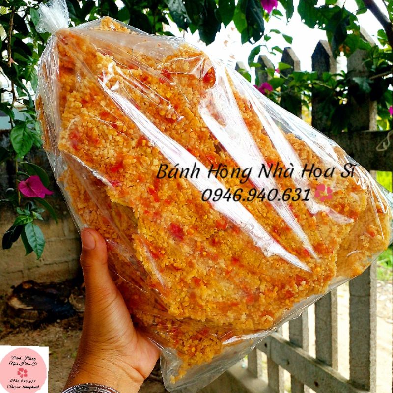 Túi 500g cơm cháy nồi mắm ớt Bình Định.