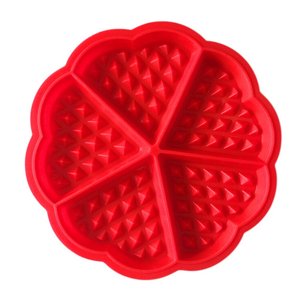 On sale Waffles Silicone Mould Pan Cake Baking Baked Muffin Cake Chocolate Mold Tray