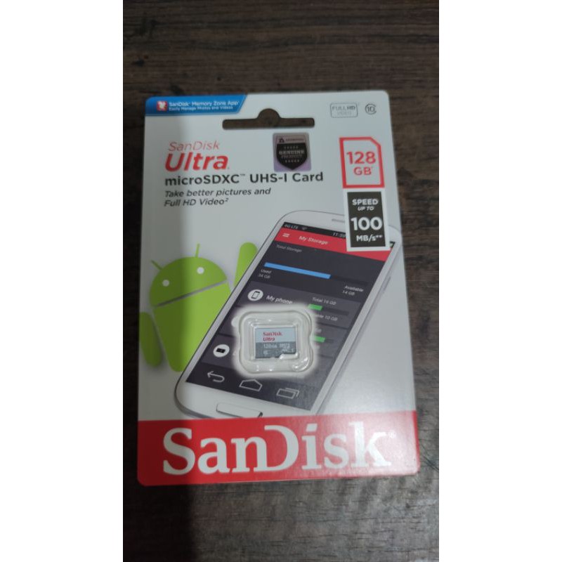 Thẻ Nhớ Sandisk 128gb Class 10 Tốc Độ 100mb / S Micro Sd | BigBuy360 - bigbuy360.vn