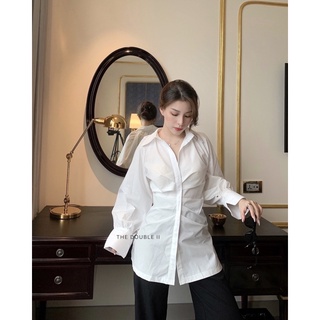 Áo somi rúm eo tay bồng✨