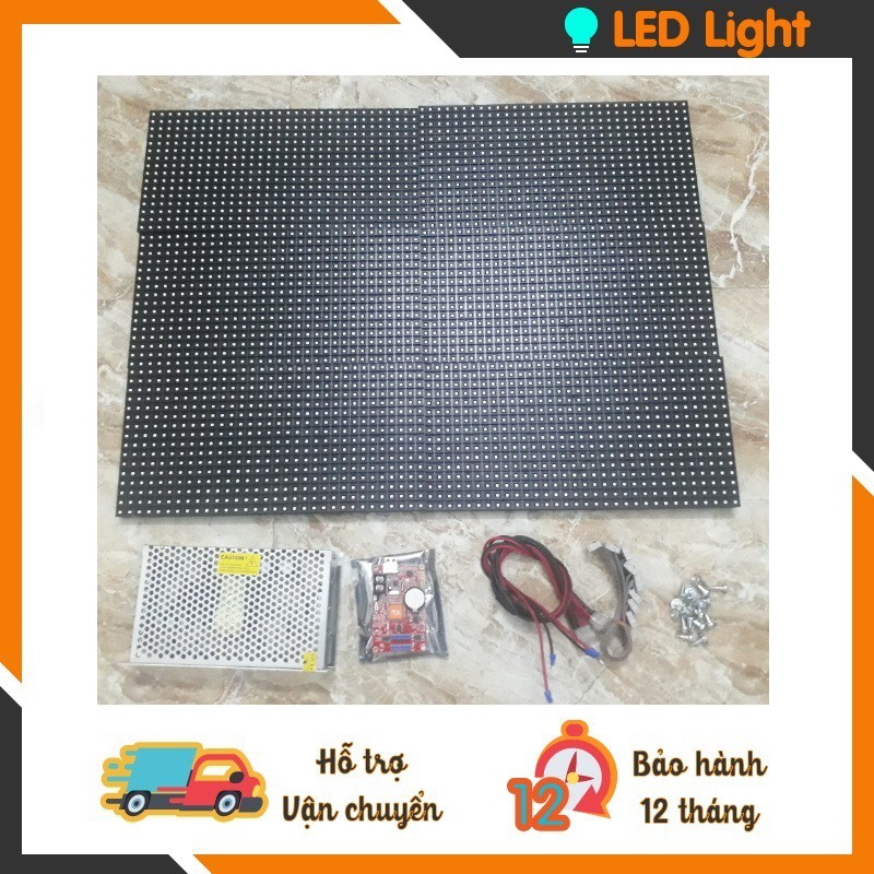 Combo 6 tấm P10 full màu, lắp biển led ma trận