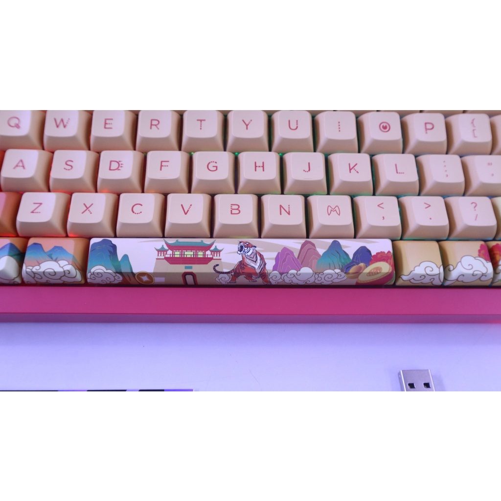 Bàn phím cơ AKKO PC75B Plus Year of Tiger_Hàng chính hãng, bảo hành 12 12 tháng