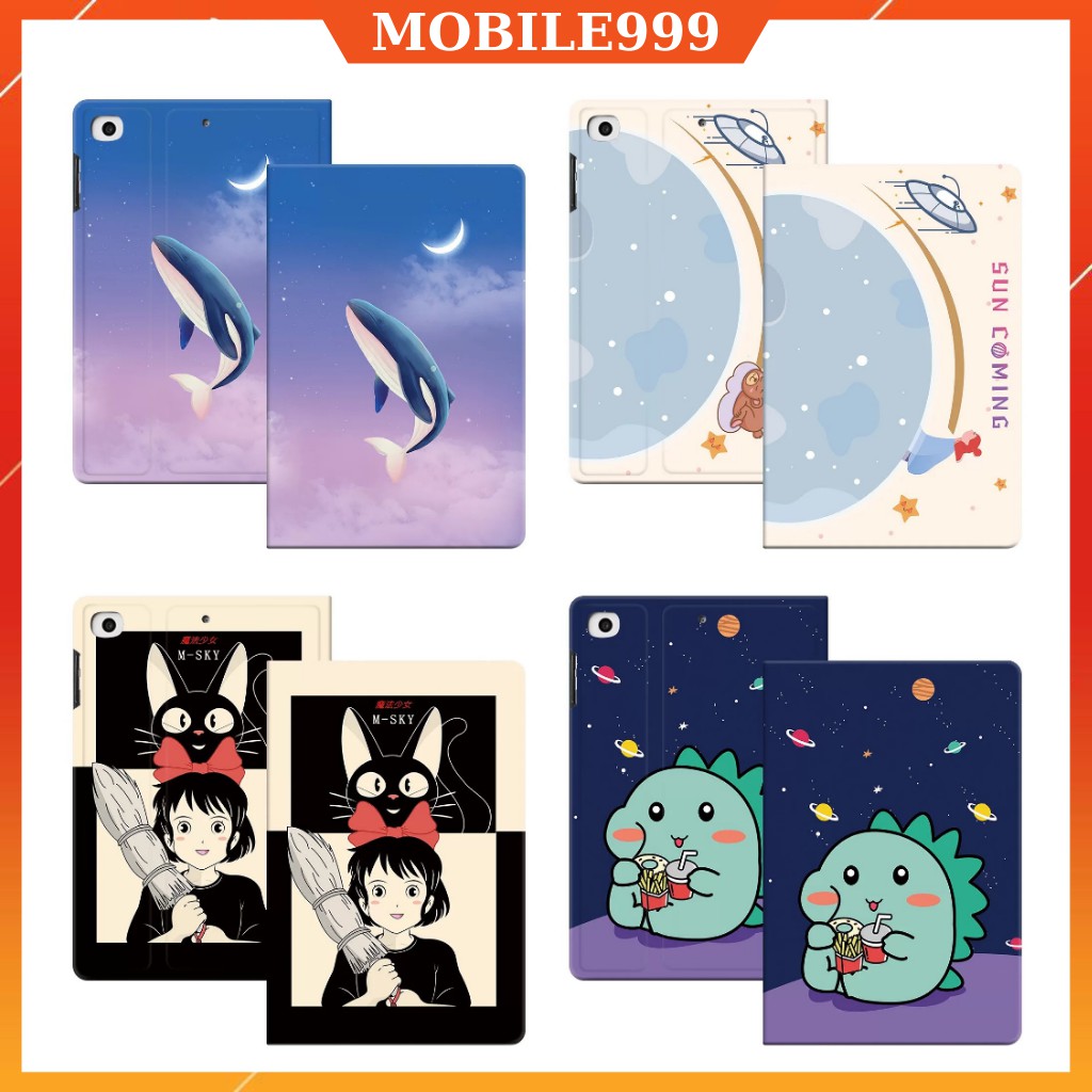 Ốp ipad Silicon Cô gái kỳ diệu siêu cute ốp ipad Air 1/2/3/4/5/Gen 5/67/8/9/Pro 11/9.7/10.5...MOBILE999