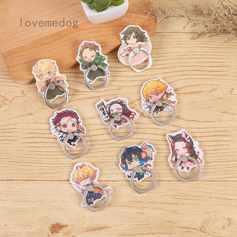 Nhẫn Đỡ Điện Thoại Hình Hoạt Hình Anime Dễ Thương