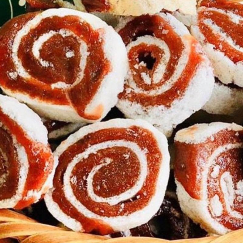 KẸO CHUỐI TƯƠI CUỘN BÁNH PHỒNG