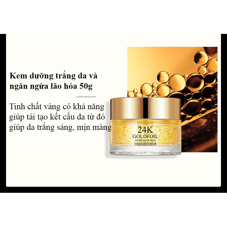 Bộ dưỡng da tinh chất vàng 24K Images cấp ẩm dưỡng trắng da chống lão hóa Zentop