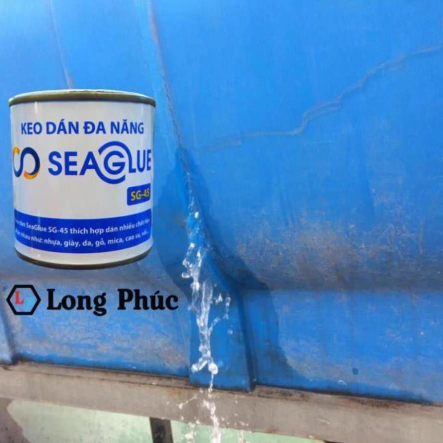 [FreeShip 50k] Keo Dán Đa Năng SeaGlue SG-45| Trong Suốt, Chịu Nước, Dính Chắc | lọ 300gr | long phúc shop