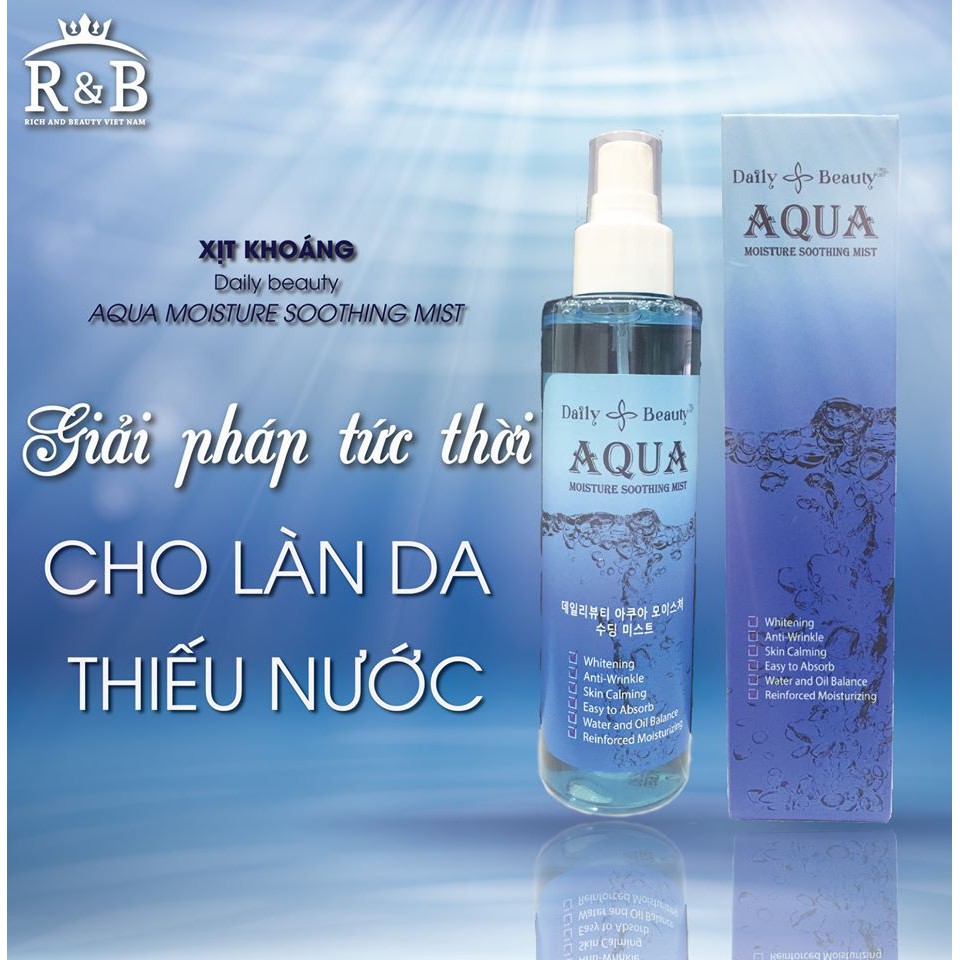 Xịt khoáng Aqua Moisture Soothing Mist | BigBuy360 - bigbuy360.vn