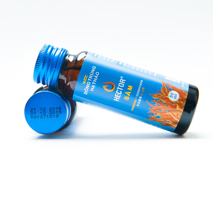 [DATE 03/09/23]Chai 50ml Nước Đông Trùng Hạ Thảo Hector Sâm Chính Hãng
