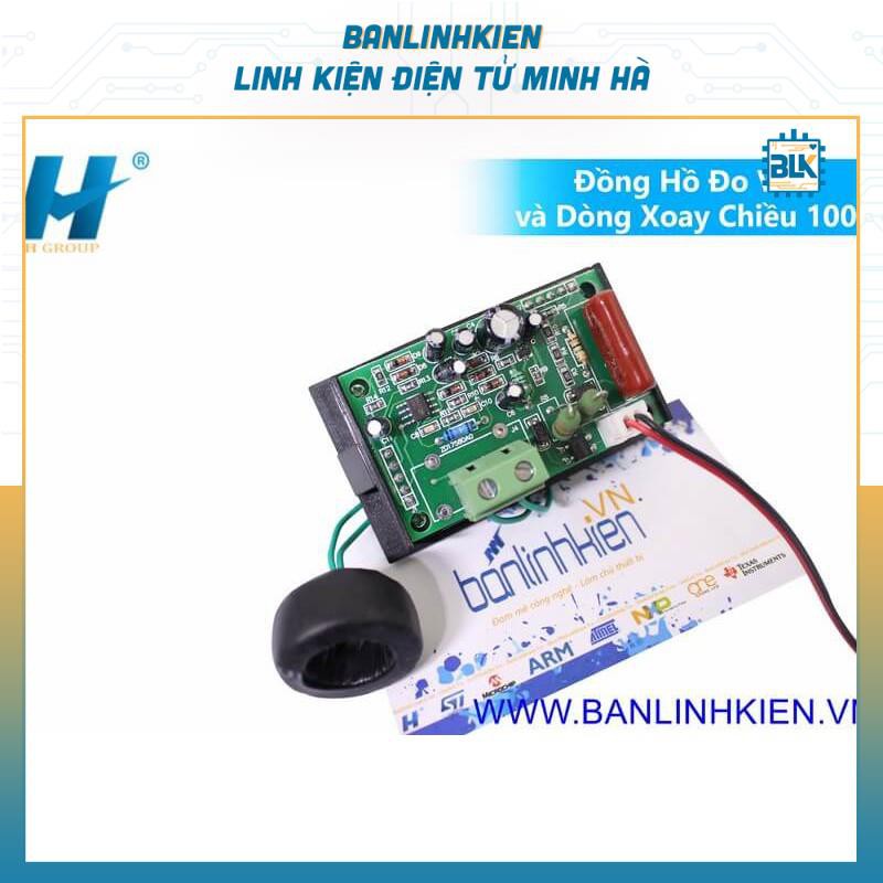 Đồng Hồ Đo Vôn và Dòng Xoay Chiều 100A 300V