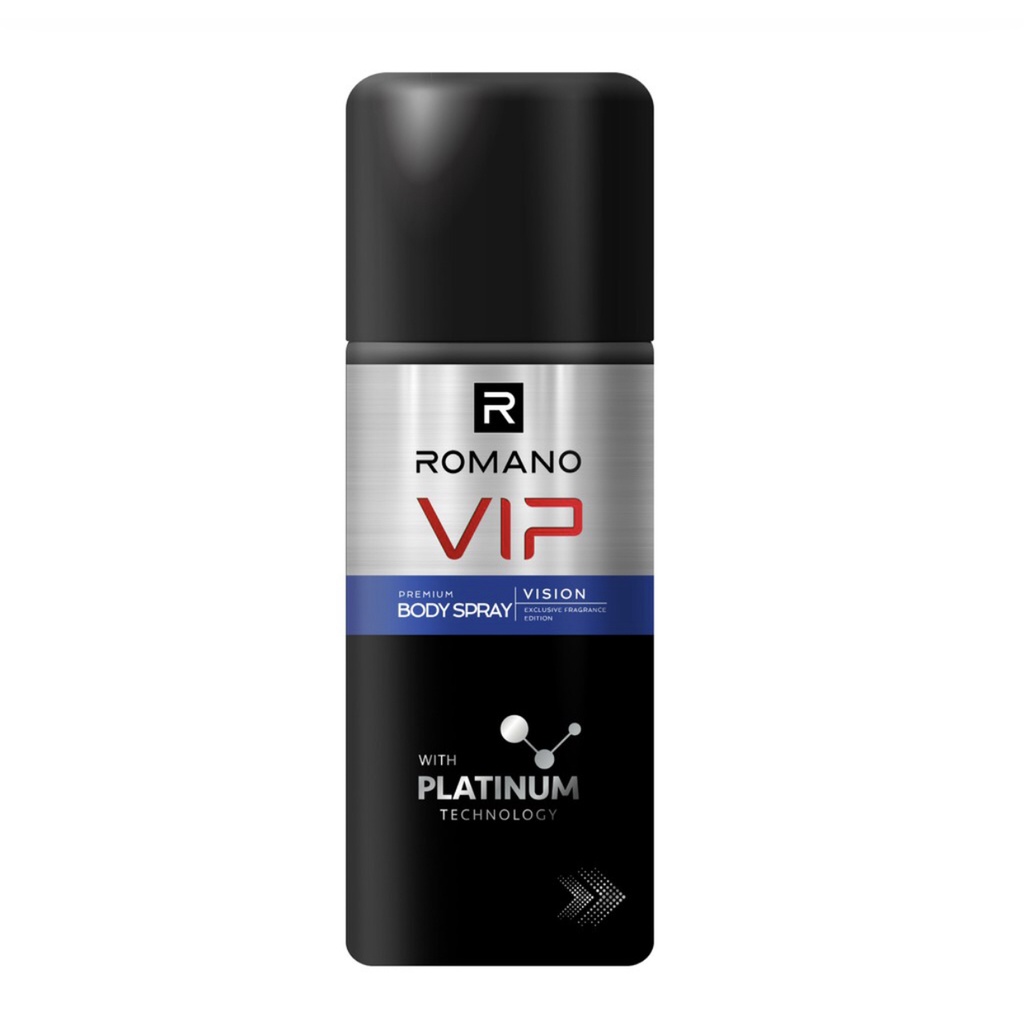 Combo Xịt Khử mùi toàn thân Romano Vip 50ml+Nước hoa bỏ túi Vip 18ml