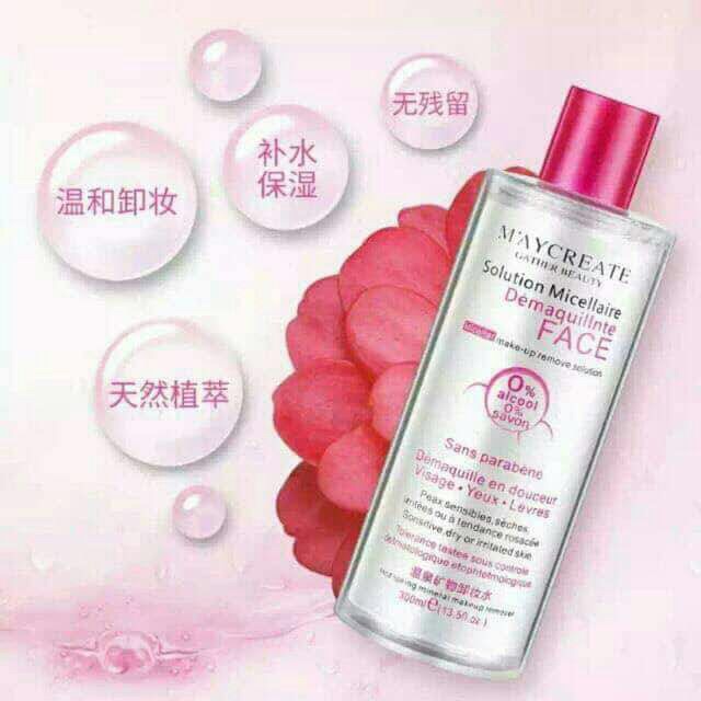 Nước tẩy trang 💖FREESHIP💖 Nước tẩy trang Maycreate 300ml sạch sâu | BigBuy360 - bigbuy360.vn