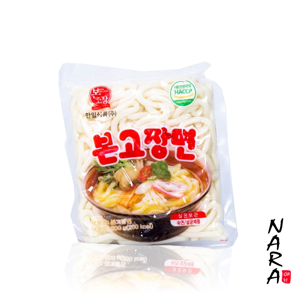 Mì Udon Bon Go Jang Hàn Quốc gói 200g