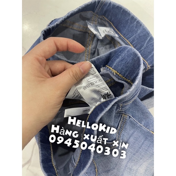 Q130 - Quần sóc bò co giãn bé trai và bé gái