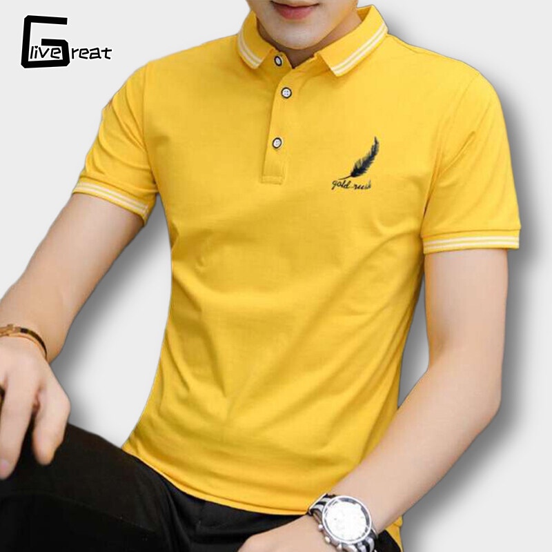 Áo Sơ Mi Nam Ngắn Tay Cổ Bẻ Thời Trang Hàn