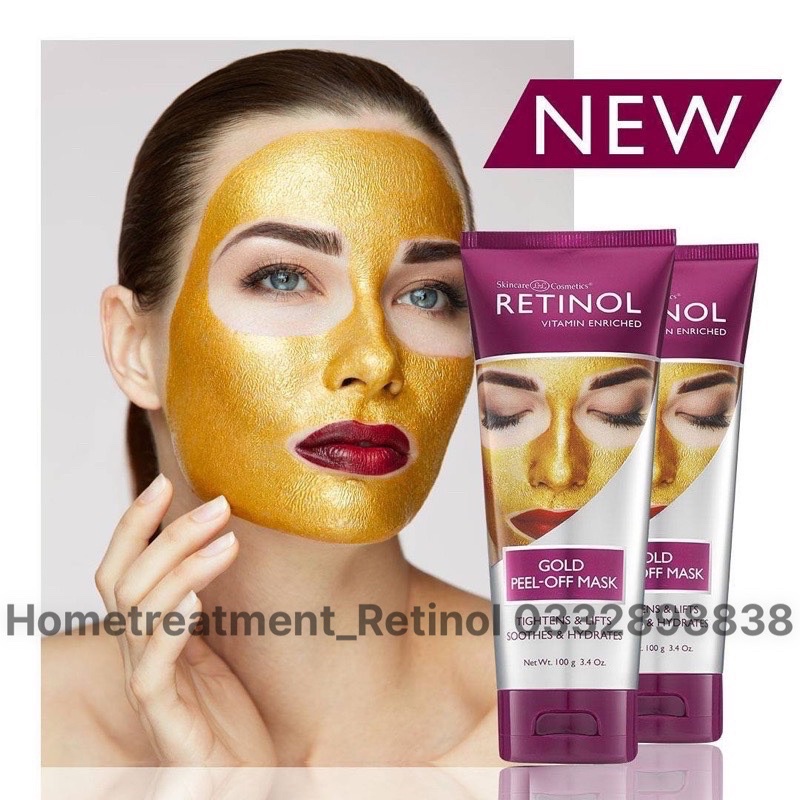 Mặt nạ vàng Retinol Gold Peel-Off Mask (100g)