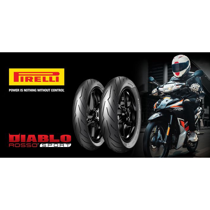 [ 1 Cặp ] Vỏ Pirelli Rosso sport , Corsa Cao Cấp Chính Hãng