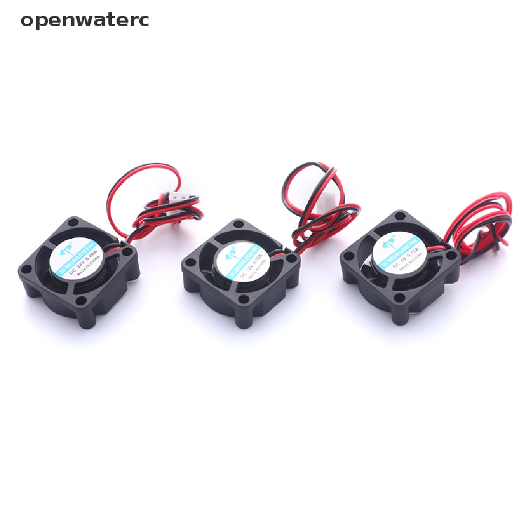 Set 2 Quạt Tản Nhiệt Mini 12V 25mm 2510 25x25x10mm 2-pin DC