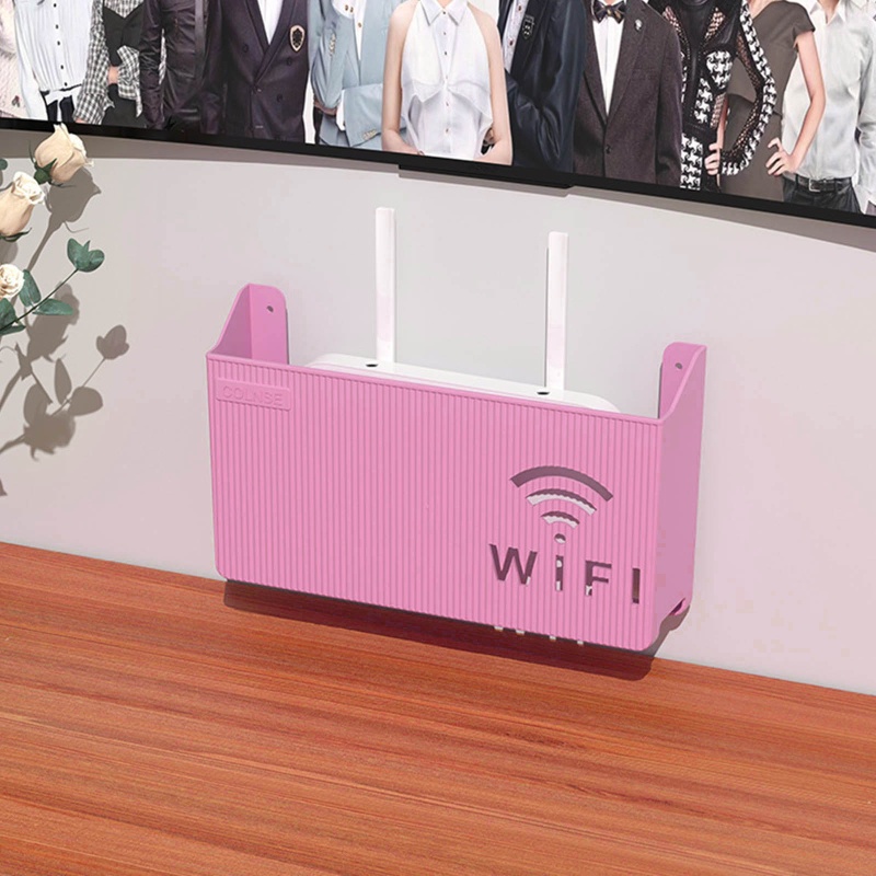 Hộp Đựng Bộ Định Tuyến Wifi Dây Plus Gắn Tường Sắp Xếp Gọn Gàng Cho Phòng Khách / Phòng Ngủ