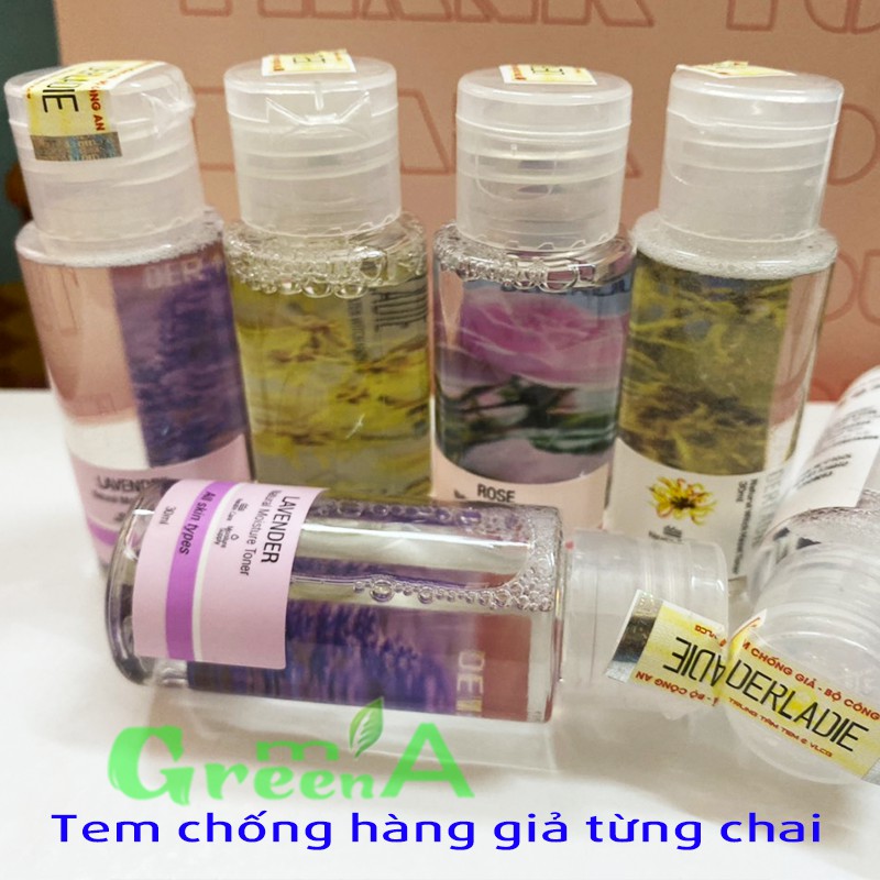 Derladie 30ml Toner Phỉ Lavender Rose Hoa Hồng Travel Size Nhỏ Gọn [HÀNG NHẬP KHẨU CHÍNH HÃNG]