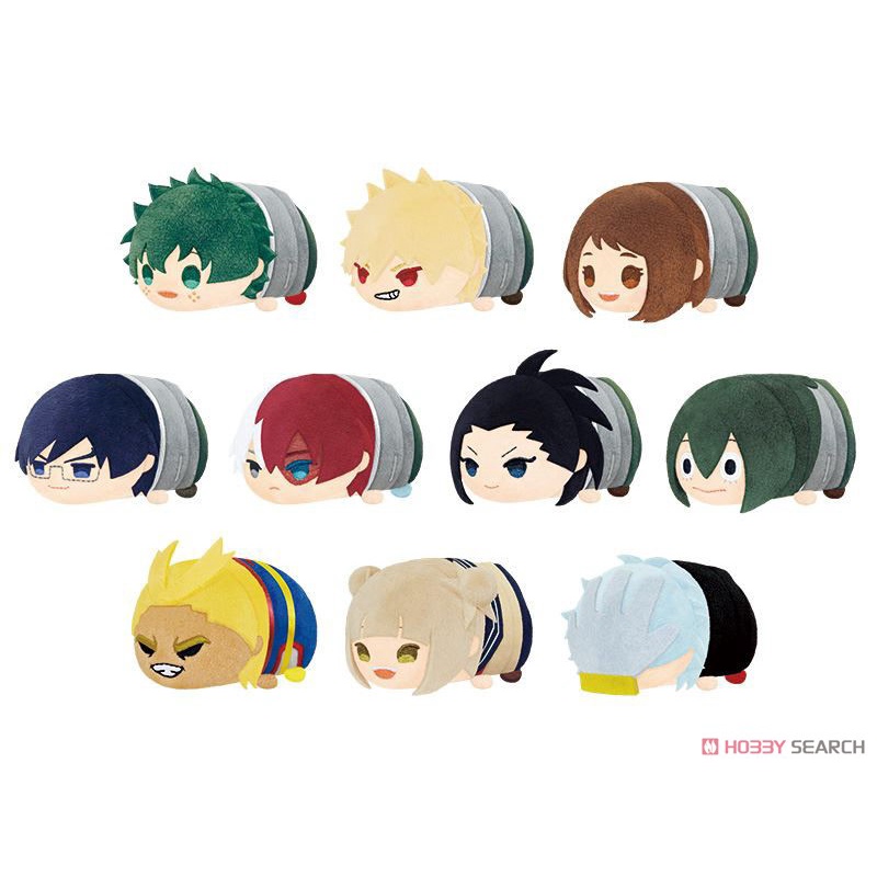 Thú bông mochi / noru 5cm, 8cm của My Hero Academia - Không kèm hộp giấy