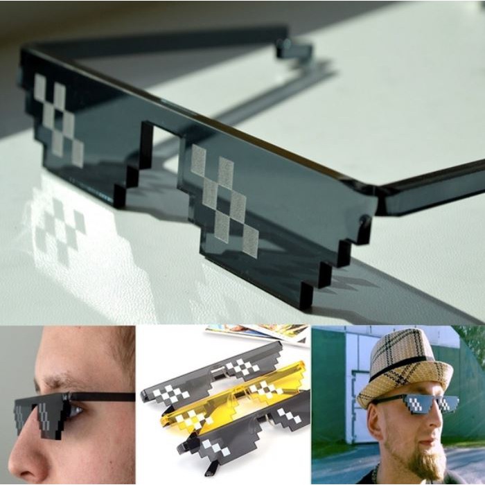 Kính Mát Họa Tiết Mosaic Độc Đáo Chất Lượng Cao Cho Nam Nữ | BigBuy360 - bigbuy360.vn