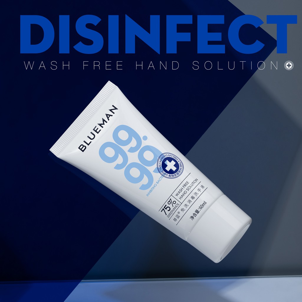 Gel Rửa Tay Khô Sạch Siêu Nhanh BLUEMAN Diệt Khuẩn 60ml ZL94 | BigBuy360 - bigbuy360.vn