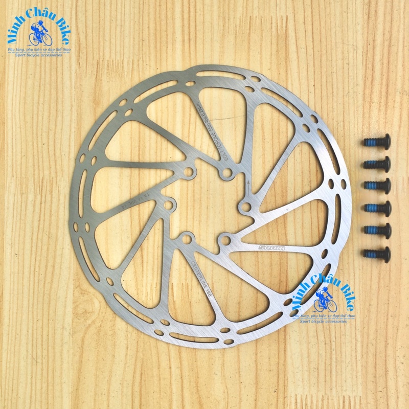 Đĩa phanh xe đạp SRAM Centerline 160mm - 6 Bulong