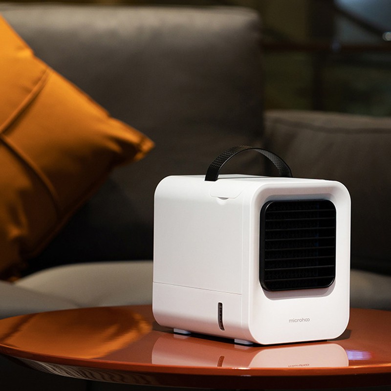 [2021] Quạt điều hòa mini xiaomi Micorohoo. Quạt hơi nước để bàn 500ml, pin sạc 4000mah dùng đến 9h | BigBuy360 - bigbuy360.vn