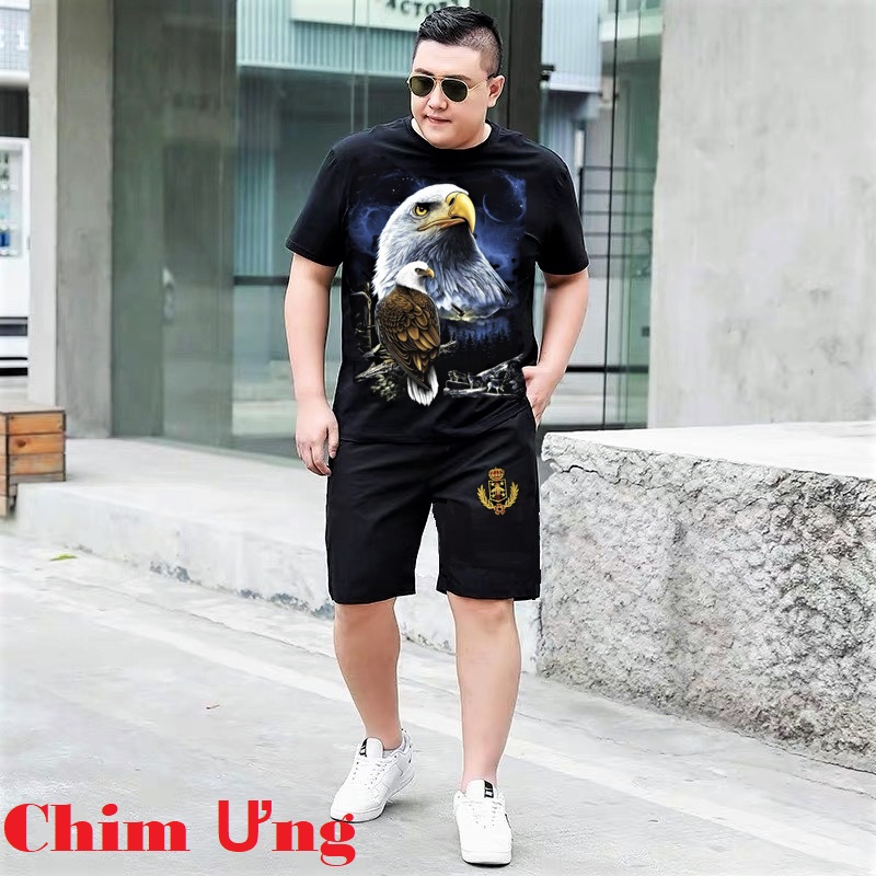 Bộ quần áo Nam sát nách 20kg đến Bigsize 118kg. Đồ bộ bé trai chất thun lạnh không xù lông kiểu Hàn Quốc