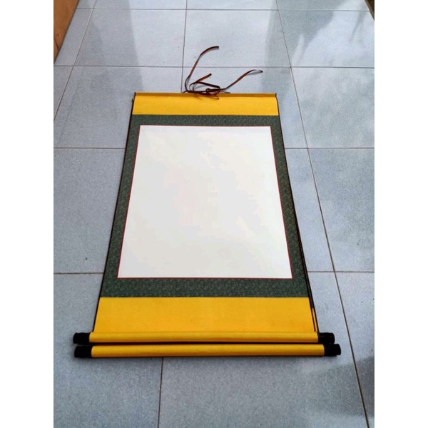 Biểu lụa viết chữ thư pháp kích thước 60*100